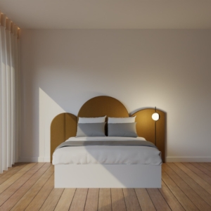 Tete de Lit HAUTE COUTURE Nuage Capiton