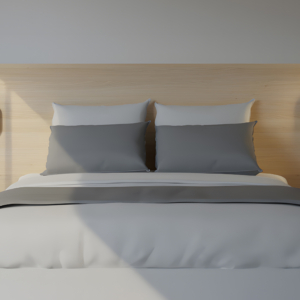 Tete de Lit Double SIGNATURE Square avec chevets